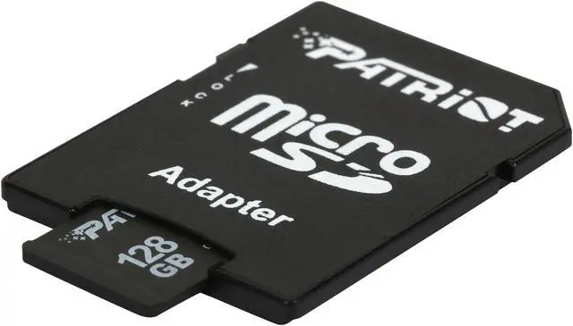 Alt view image 4 of 5 - Patriot LX Series 128GB microSDXC Flash Card Model PSF128GMSXC10BK