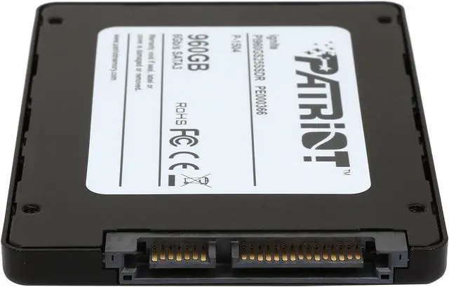 Alt view image 3 of 5 - Patriot Ignite 2.5" 960GB SATA3 6Gbps Internal Solid State Drive (SSD) PI960GS25SSDR
