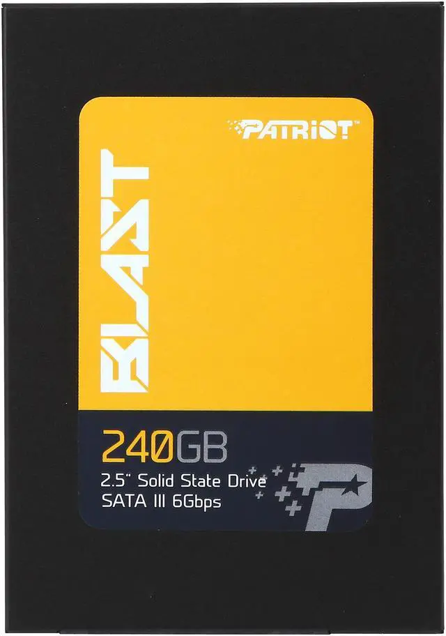 Alt view image 2 of 5 - Patriot Blast 2.5" 240GB SATA III Internal Solid State Drive (SSD) PBT240GS25SSDBK