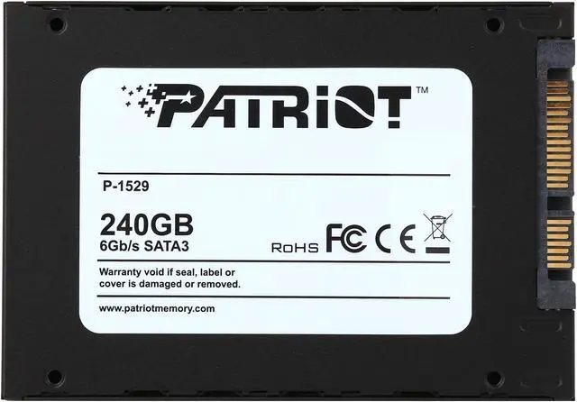 Alt view image 4 of 5 - Patriot Blast 2.5" 240GB SATA III Internal Solid State Drive (SSD) PBT240GS25SSDBK