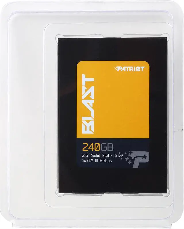 Alt view image 5 of 5 - Patriot Blast 2.5" 240GB SATA III Internal Solid State Drive (SSD) PBT240GS25SSDBK