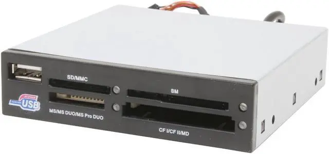 Main image of Rosewill RCR-102 52-in-1 USB 2.0 3.5" Internal Card Reader w/ USB port