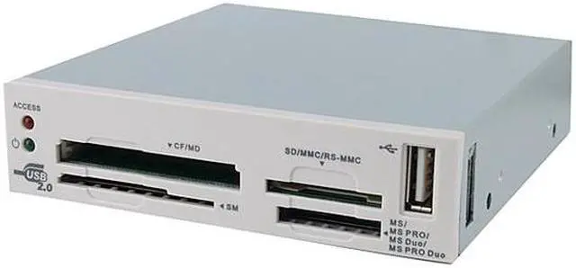 Alt view image 2 of 7 - Rosewill RCR-103 USB 2.0 Card Reader