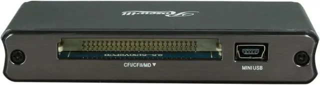 Alt view image 5 of 6 - Rosewill USB 2.0 External 74-in-1 Card Reader / Aluminum Body / Supports SDHC and SDXC / WINDOWS 7 Compatible