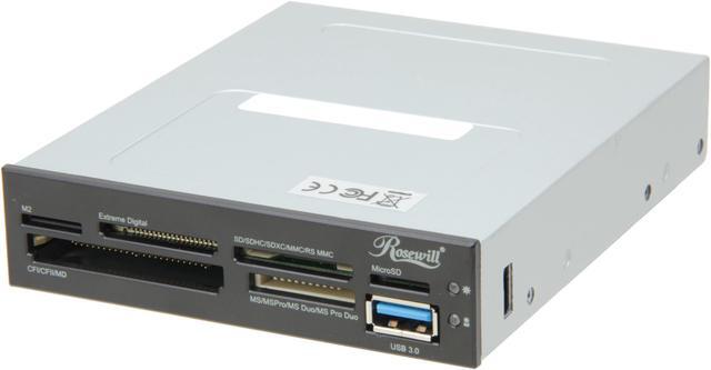 Main image of Rosewill RDCR-11003 - 3.5" 74-in-1 Internal Card Reader with USB 3.0 Port
