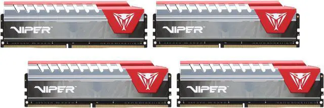 Main image of Patriot Viper Elite 64GB (4 x 16GB) DDR4 2800 (PC4 22400) Desktop Memory Model PVE464G280C6QKR