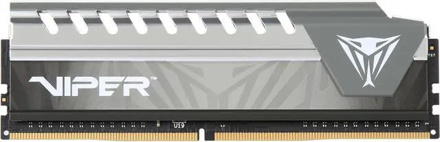 Main image of Patriot Viper Elite 4GB (1 x 4GB) DDR4 2400MHz DRAM (Desktop Memory) CL16 1.2V Grey DIMM (288-pin) Extreme Performance Memory PVE44G240C6GY (Intel XMP, AMD Ryzen)