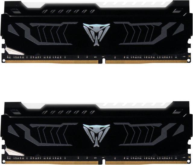 Patriot Viper 16GB (2x8GB) DDR4 RAM Memory White LED 2400MHz