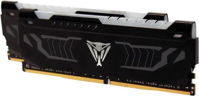 Alt view image 2 of 7 - Patriot Viper LED 16GB (2 x 8GB) DDR4 3600MHz DRAM (Desktop Memory) CL16 1.35V White DIMM (288-pin) Extreme Performance PVLW416G360C6K (Intel XMP, AMD Ryzen)