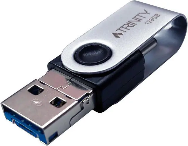 Alt view image 3 of 8 - Patriot Memory 128GB TRINITY USB 3.1 Flash Drive, Speed Up to 200MB/s (PEF128GTRI3USB)