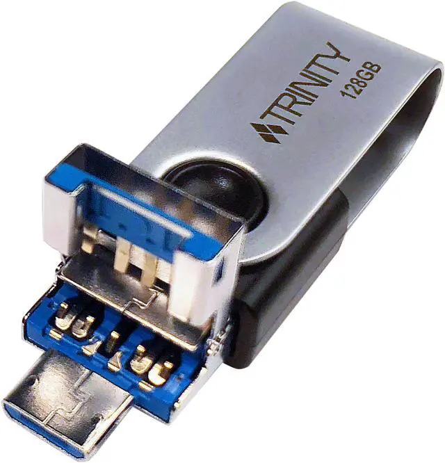 Alt view image 6 of 8 - Patriot Memory 128GB TRINITY USB 3.1 Flash Drive, Speed Up to 200MB/s (PEF128GTRI3USB)