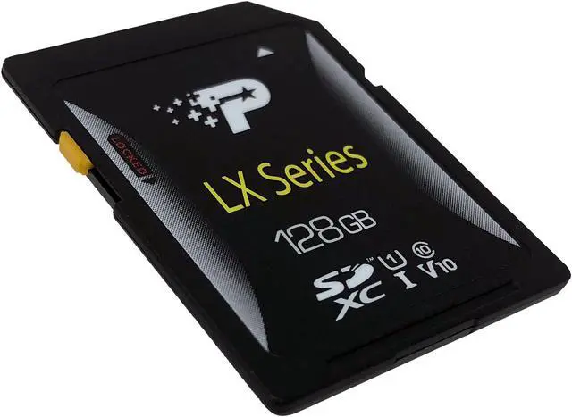 Alt view image 2 of 4 - Patriot LX Series 128GB Secure Digital Extended Capacity (SDXC) Flash Card Model PSF128GLX1SDX