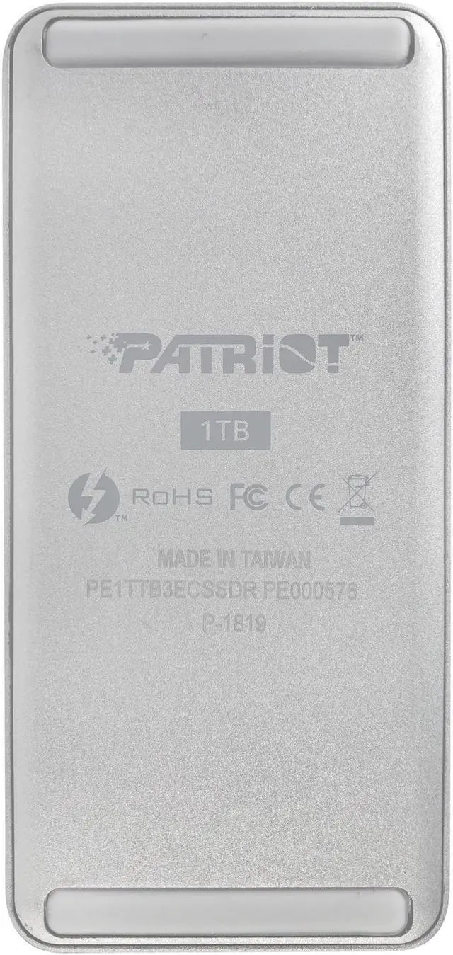 Alt view image 5 of 7 - Patriot EVLVR 512GB Thunderbolt 3 External Solid State Drive