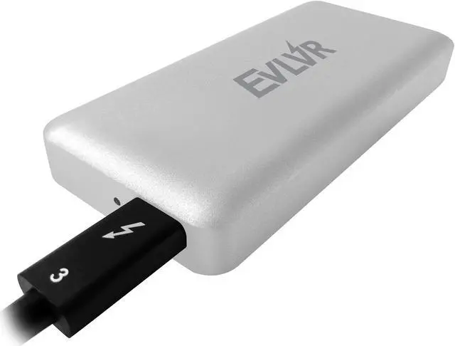 Alt view image 6 of 7 - Patriot EVLVR 512GB Thunderbolt 3 External Solid State Drive