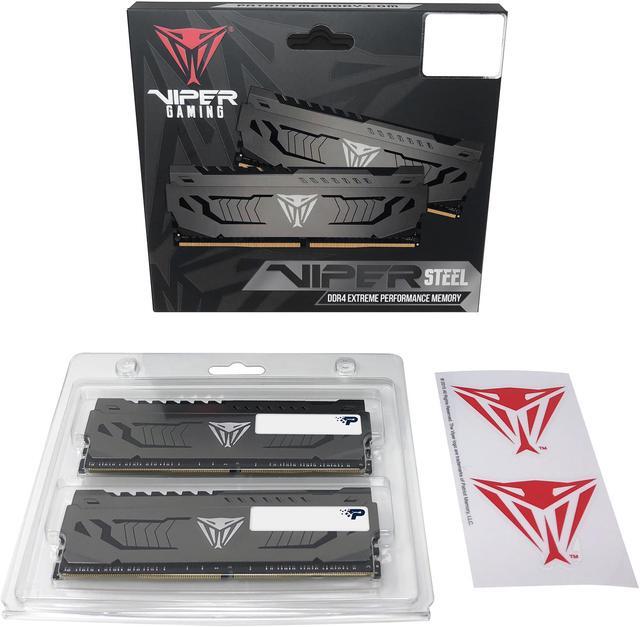 Alt view image 5 of 7 - Patriot Viper Steel 16GB (2 x 8GB) 288-Pin PC RAM DDR4 4400 (PC4 35200) Desktop Memory Model PVS416G440C9K