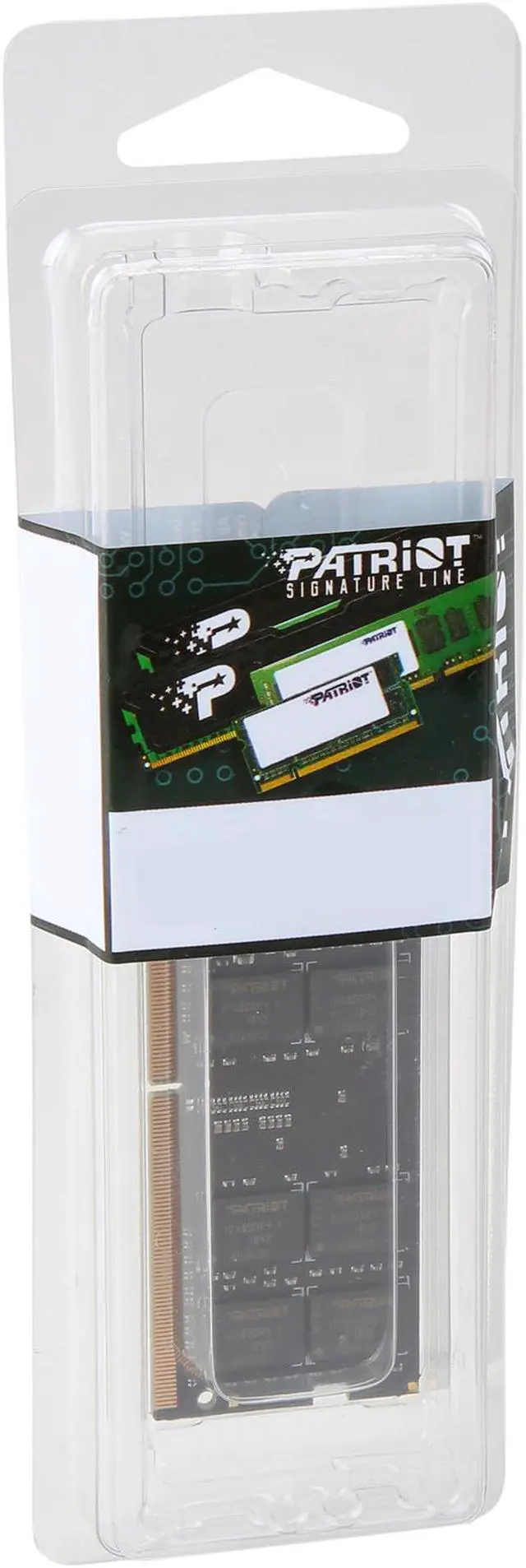 Alt view image 3 of 3 - Patriot Signature Line 16GB 260-Pin DDR4 SO-DIMM DDR4 2666 (PC4 21300) Laptop Memory Model PSD416G26662S