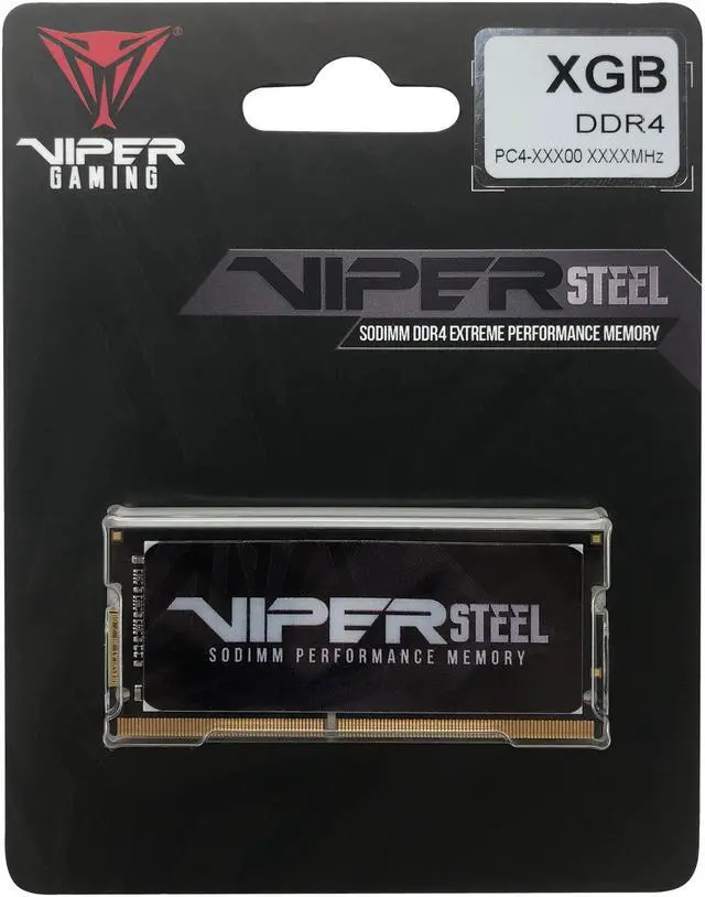 Alt view image 6 of 7 - Patriot Viper Steel 16GB 260-Pin DDR4 SO-DIMM DDR4 2666 (PC4 21300) Laptop Memory Model PVS416G266C8S