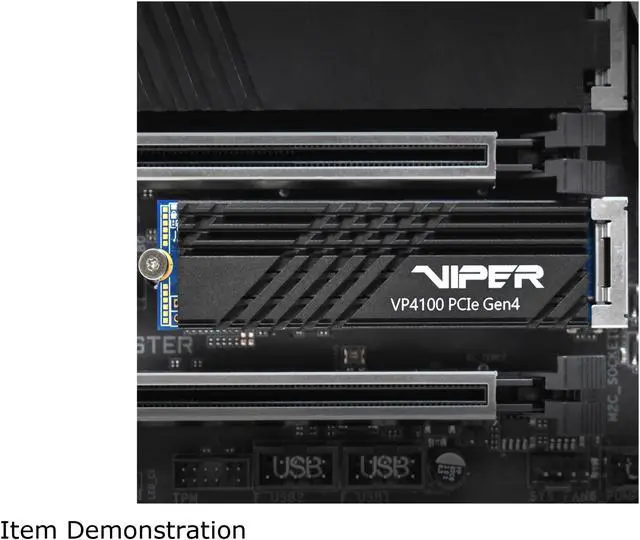 Alt view image 11 of 12 - Patriot Viper VP4100 M.2 2280 2TB PCIe Gen4 x4, NVMe 1.3 Internal Solid State Drive (SSD) VP4100-2TBM28H