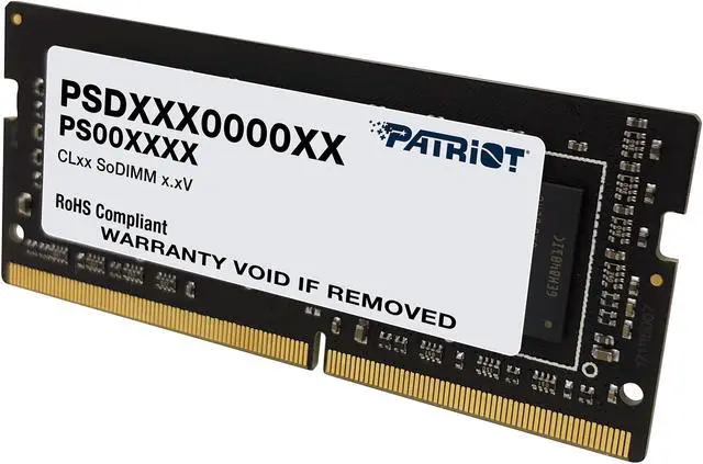 Alt view image 2 of 4 - Patriot Signature Line 16GB 260-Pin DDR4 SO-DIMM DDR4 3200 (PC4 25600) Laptop Memory Model PSD416G320081S