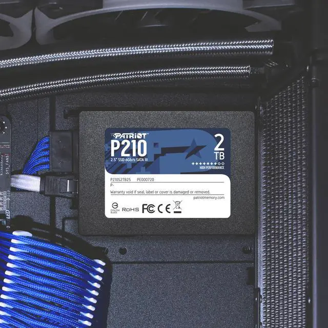 Alt view image 4 of 5 - Patriot P210 2.5" 2TB SATA III Internal Solid State Drive (SSD) P210S2TB25
