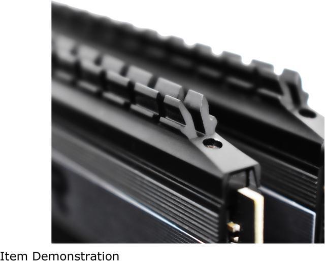Alt view image 4 of 4 - Patriot Viper 4 Blackout Series 32GB (2 x 16GB) 288-Pin DDR4 SDRAM DDR4 3600 (PC4 28800) Intel XMP 2.0 Desktop Memory Model PVB432G360C8K, AMD Compatible