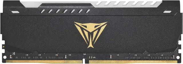 Alt view image 2 of 3 - Patriot Viper Steel RGB 16GB 288-Pin PC RAM DDR4 3200 (PC4 25600) Desktop Memory Model PVSR416G320C8