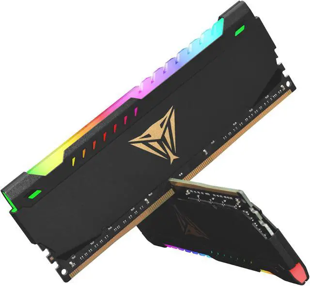 Alt view image 5 of 13 - Patriot Viper Steel RGB 64GB (2 x 32GB) 288-Pin PC RAM DDR4 3200 (PC4 25600) Desktop Memory Model PVSR464G320C8K