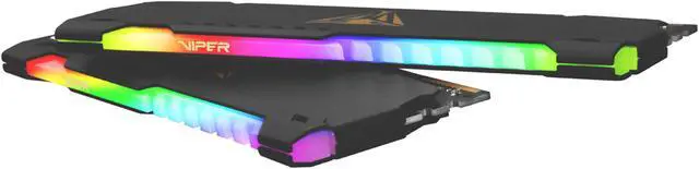 Alt view image 9 of 13 - Patriot Viper Steel RGB 64GB (2 x 32GB) 288-Pin PC RAM DDR4 3600 (PC4 28800) Desktop Memory Model PVSR464G360C0K