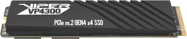 Alt view image 2 of 5 - Patriot Viper VP4300 2TB M.2 Gen4 NVMe SSD – DRAM Cache, Heatsink, 7400MB/s, PCIe 4.0 x4 Internal Solid State Drive VP4300-2TBM28H