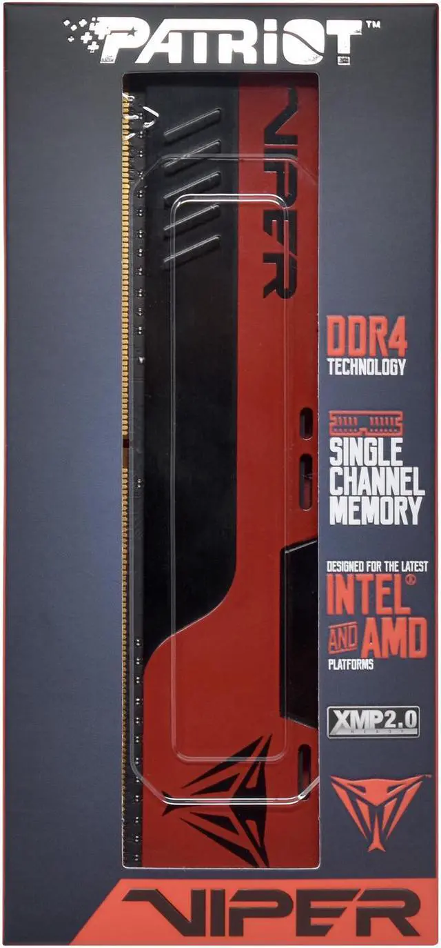 Alt view image 10 of 10 - Patriot Viper Elite II 32GB 288-Pin PC RAM DDR4 3200 (PC4 25600) Desktop Memory Model PVE2432G320C8