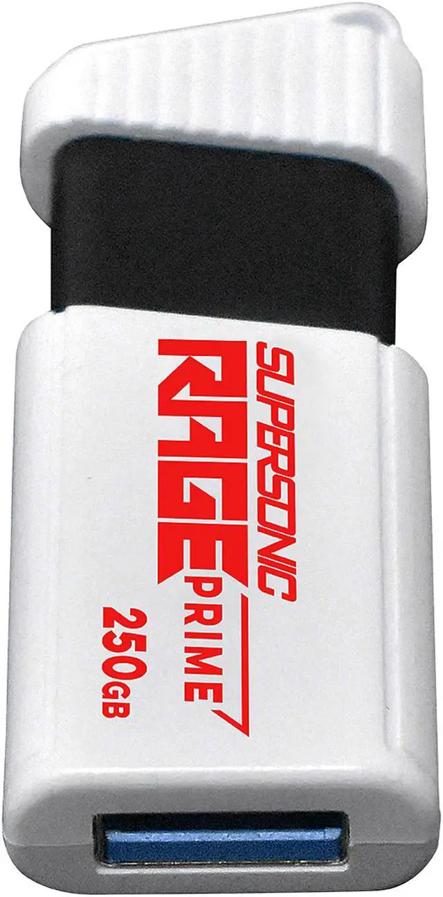 Alt view image 7 of 9 - Patriot Supersonic Rage Prime 250GB USB 3.2 Gen 2 Flash Drive PEF250GRPMW32U