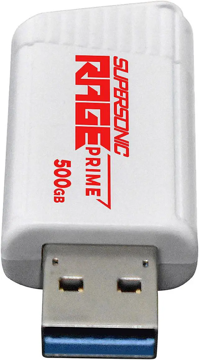 Alt view image 8 of 9 - Patriot Supersonic Rage Prime 500GB USB 3.2 Gen 2 Flash Drive PEF500GRPMW32U