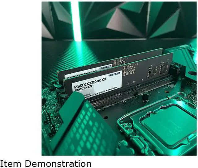 Alt view image 10 of 13 - Patriot Signature Line 16GB (2 x 8GB) 288-Pin PC RAM DDR5 4800 (PC5 38400) Desktop Memory Model PSD516G4800K