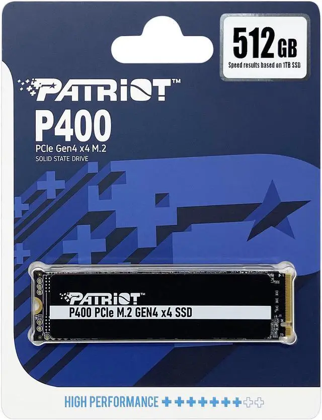 Alt view image 10 of 10 - Patriot P400 M.2 2280 512GB PCI-Express 4.0 x4, NVMe 1.3 Internal Solid State Drive (SSD) P400P512GM28H