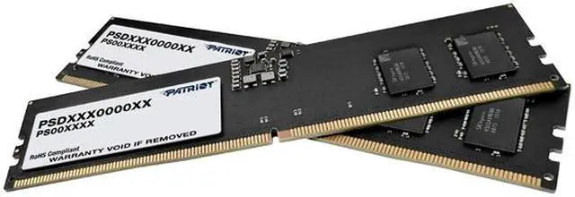 Alt view image 6 of 13 - Patriot Signature Line 32GB (2 x 16GB) 288-Pin PC RAM DDR5 4800 (PC5 38400) Desktop Memory Model PSD532G4800K