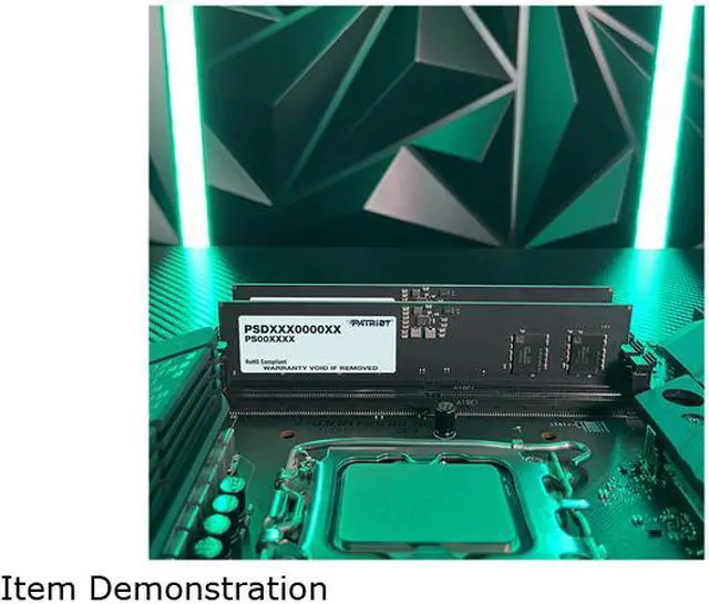 Alt view image 13 of 13 - Patriot Signature Line 32GB (2 x 16GB) 288-Pin PC RAM DDR5 4800 (PC5 38400) Desktop Memory Model PSD532G4800K