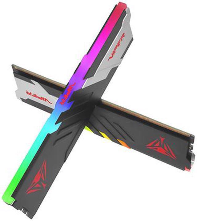 Alt view image 6 of 10 - Patriot Memory Viper Venom RGB DDR5 RAM 32GB (2X16GB) 6000MT/s CL30 UDIMM Desktop Gaming Memory Kit - PVVR532G600C30K