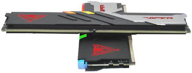 Alt view image 10 of 10 - Patriot Memory Viper Venom RGB DDR5 RAM 32GB (2X16GB) 6000MT/s CL30 UDIMM Desktop Gaming Memory Kit - PVVR532G600C30K