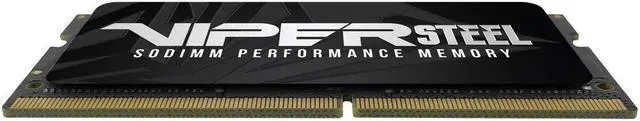 Alt view image 2 of 3 - Patriot Viper Steel 32GB 260-Pin DDR4 SO-DIMM DDR4 3200 (PC4 25600) Laptop Memory Model PVS432G320C8S