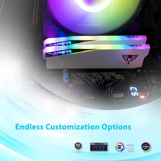 Alt view image 13 of 14 - Patriot Viper Elite 5 48GB (2 x 24GB) 288-Pin PC RAM DDR5 6000 (PC5 48000) Desktop Memory Model PVER548G60C42KW
