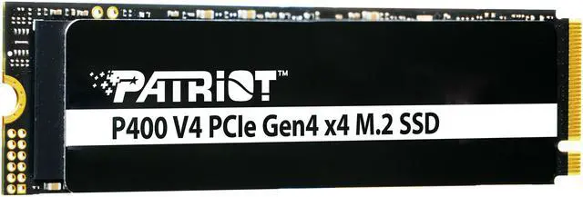 Alt view image 2 of 6 - Patriot P400 V4 M.2 PCIe Gen 4 x4 1TB SSD, Solid State Drive P400VP1TBM28H Up to 6000 MB/s