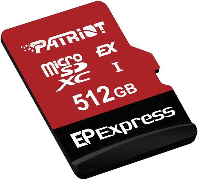 Alt view image 3 of 5 - Patriot EP Series 512GB Express microSD Memory Card Up to 800 MB/s For Nintendo Switch 2 PEF256GEPEXMCX