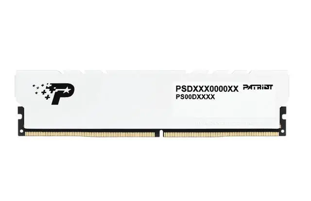 Main image of Patriot Memory Signature Line Premium 16GB 288-Pin PC RAM DDR5 5600 (PC5 44800) Memory (Desktop Memory) Model PSP516G56081H1W