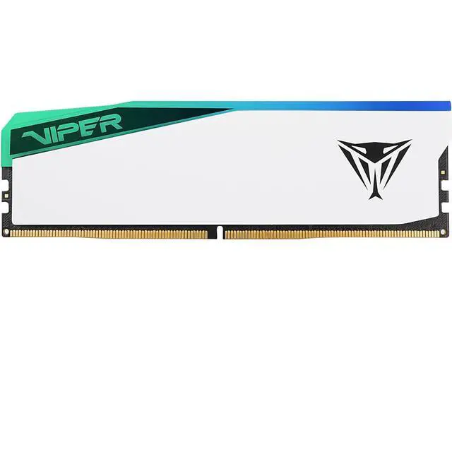 Main image of Patriot Viper Elite 5 16GB 288-Pin PC RAM DDR5 5200 (PC5 41600) Desktop Memory Model PVER516G52C36W Compatible with AMD & Intel Gen14 Only
