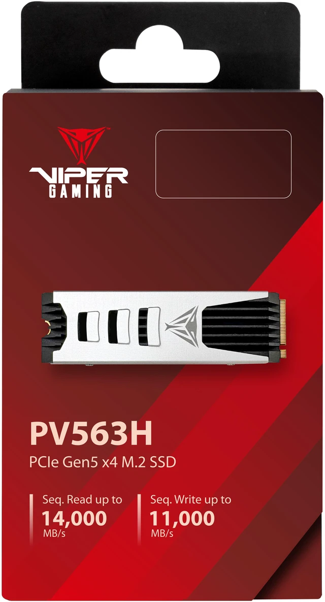 Alt view image 5 of 6 - Patriot VIPER PV563 M.2 2280 2TB PCI-Express 5.0 x4 3D NAND TLC Internal Solid State Drive (SSD) PV563HP2TBM28H