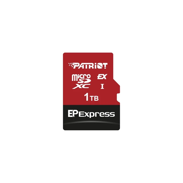 Alt view image 2 of 3 - Patriot EP Series 1TB microSDXC Memory Card with Adapter Model Express
