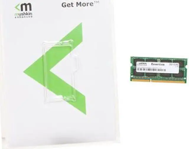 Alt view image 3 of 3 - Mushkin Enhanced Essentials 2GB 204-Pin DDR3 SO-DIMM DDR3 1333 (PC3 10666) Laptop Memory Model 991646