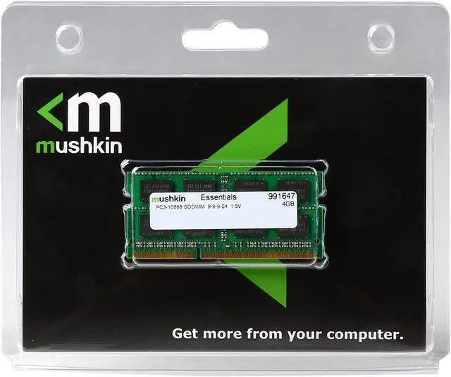 Alt view image 3 of 3 - Mushkin Enhanced 4GB 204-Pin DDR3 SO-DIMM DDR3 1333 (PC3 10666) Laptop Memory Model 991647