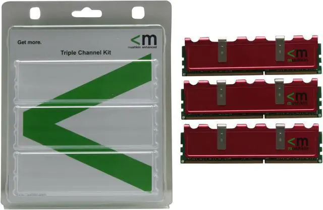Alt view image 3 of 3 - Mushkin Enhanced Redline 6GB (3 x 2GB) DDR3 1600 (PC3 12800) Desktop Memory Model 998691