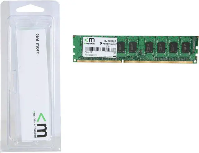 Alt view image 4 of 4 - Mushkin Enhanced 2GB DDR3 1066 (PC3 8500) ECC Memory for Apple Model 971699A